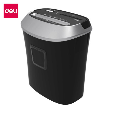 เครื่องทำลายเอกสารอัตโนมัติ DELI E9948-BK-01 สีดำ_0